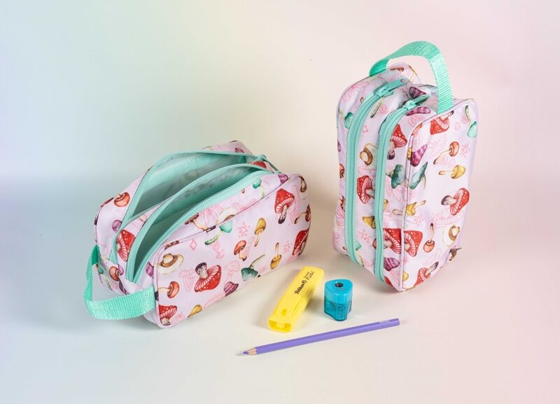 Cosmetiquera Doble de Hongos