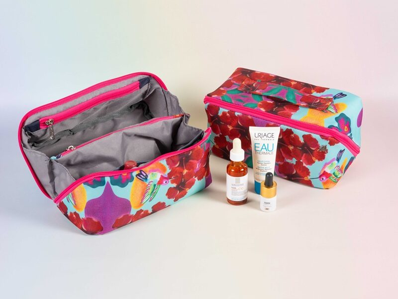 Cosmetiquera Grande de Colibrís